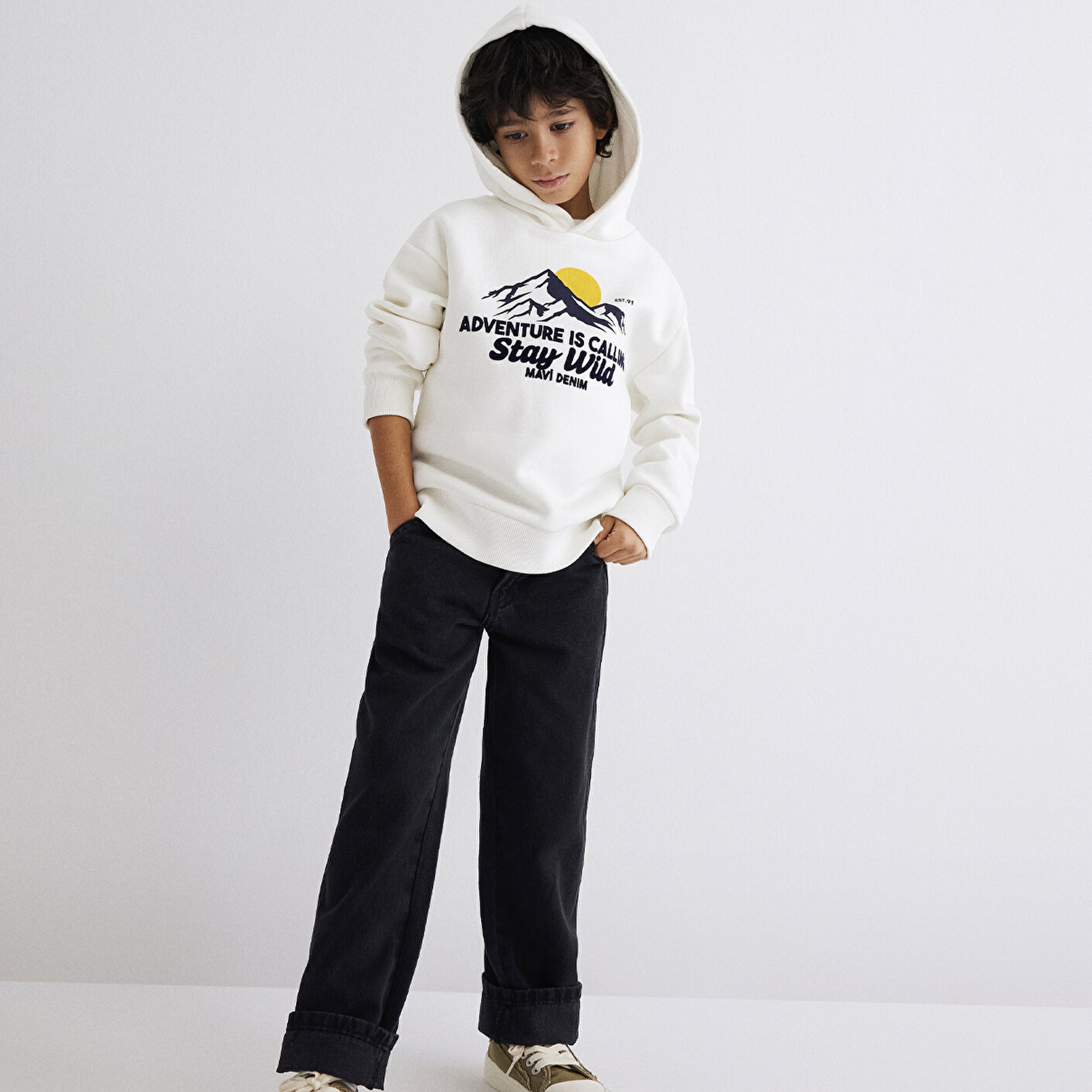 Mavi Fox Mv91 Street Antrasit Denim Jean Pantolon 6011191-89067