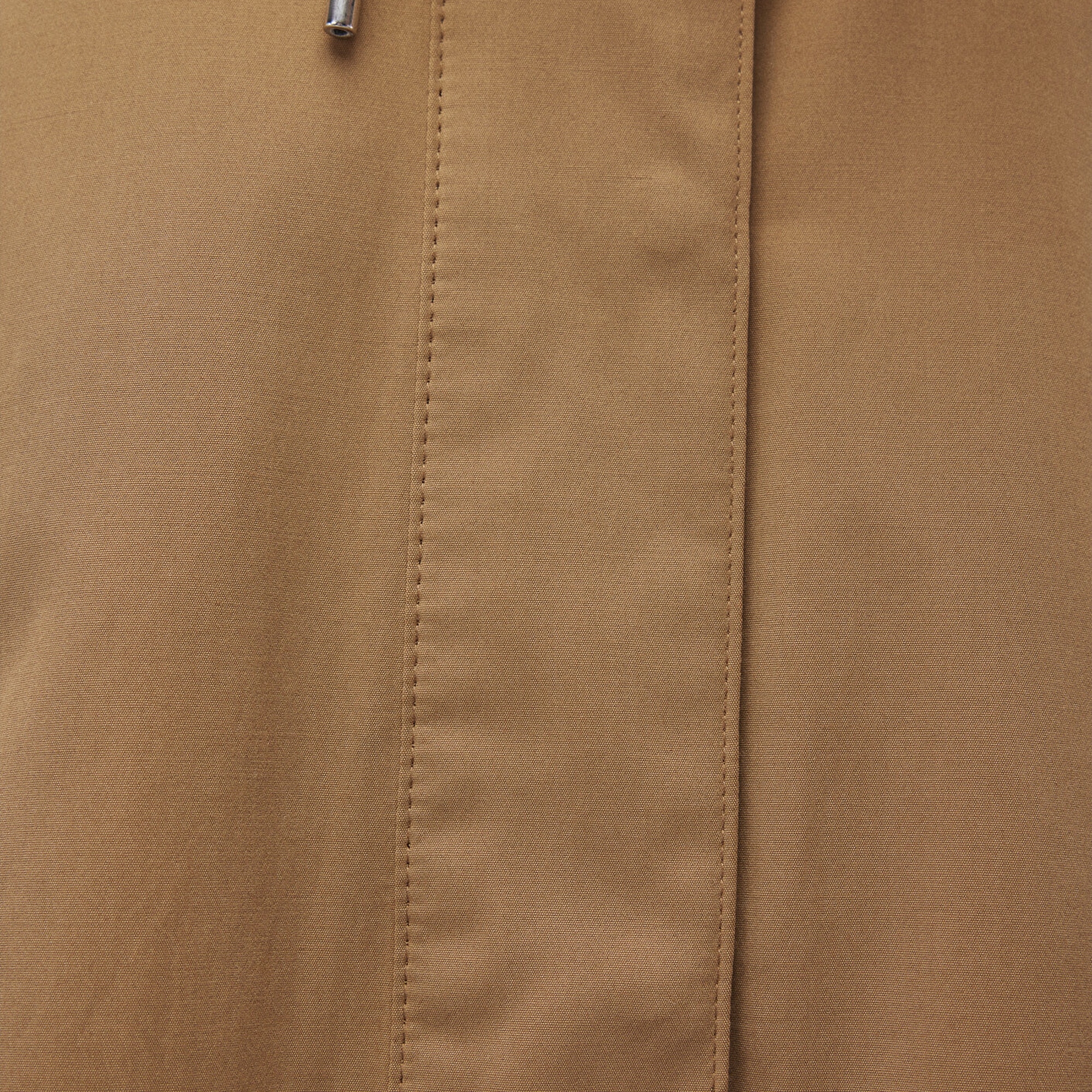 Mavi Kapüşonlu Kahverengi Trençkot 1110573-70269