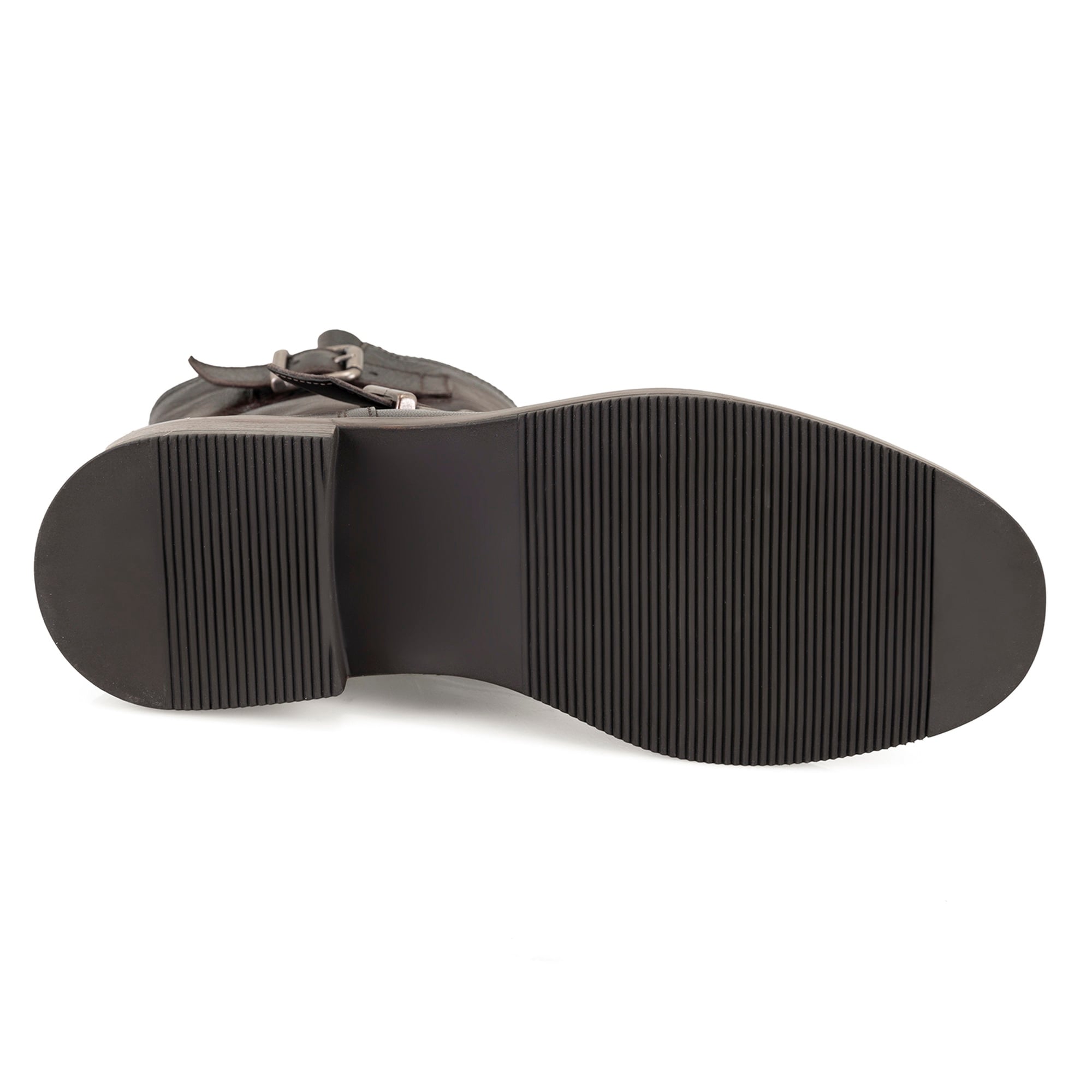 Kadın Kahve Kemer Aksesuarlı Kadın Bot