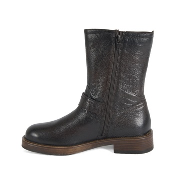  Kadın Kahve Kemer Aksesuarlı Kadın Bot