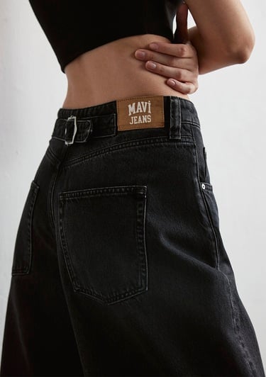  Mavi Lisa 90lar Gri Jean Pantolon 1010938-89254