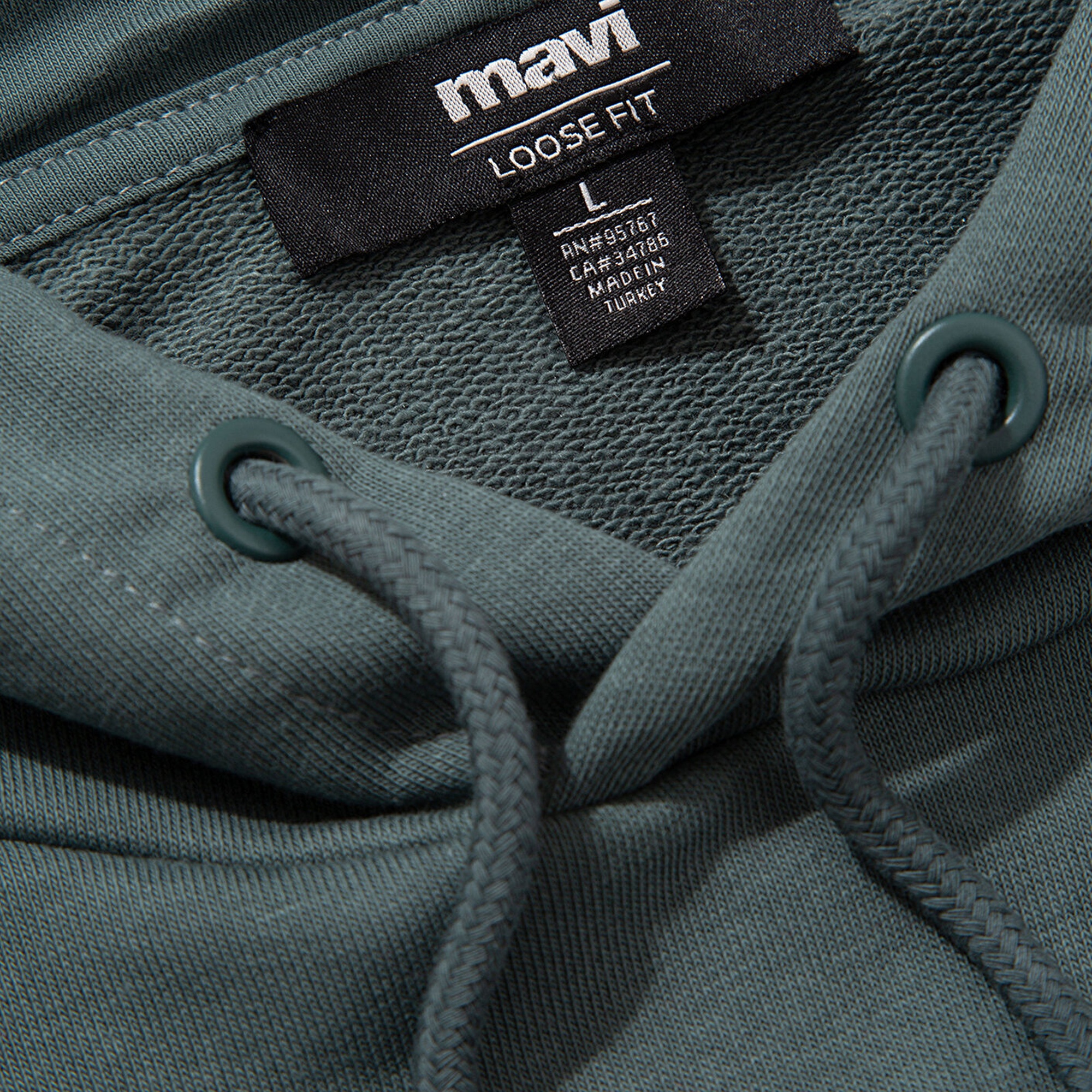 Mavi Mavi Logo Baskılı Yeşil Sweatshirt 0S10210-71577