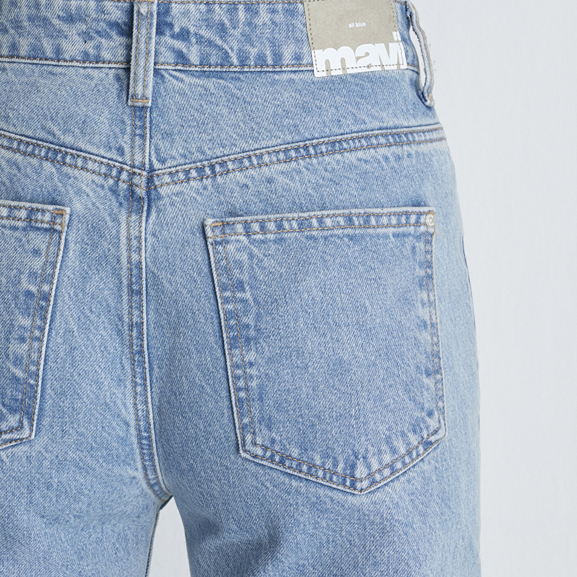 Mavi Victoria Real Blue Gölgeli Açık Mavi Jean Pantolon 101072-34111