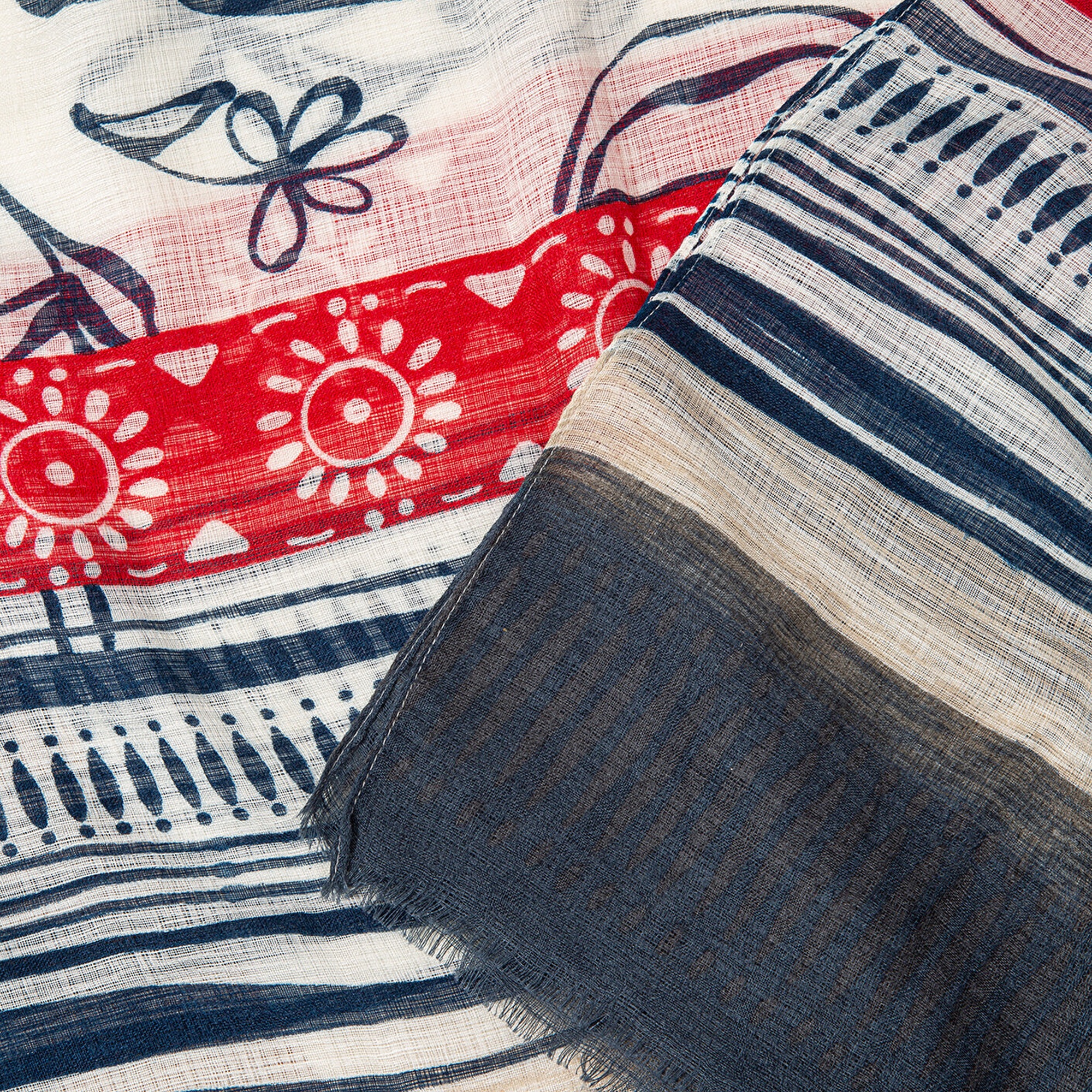 Mavi Ekru Şal 1912948-33004