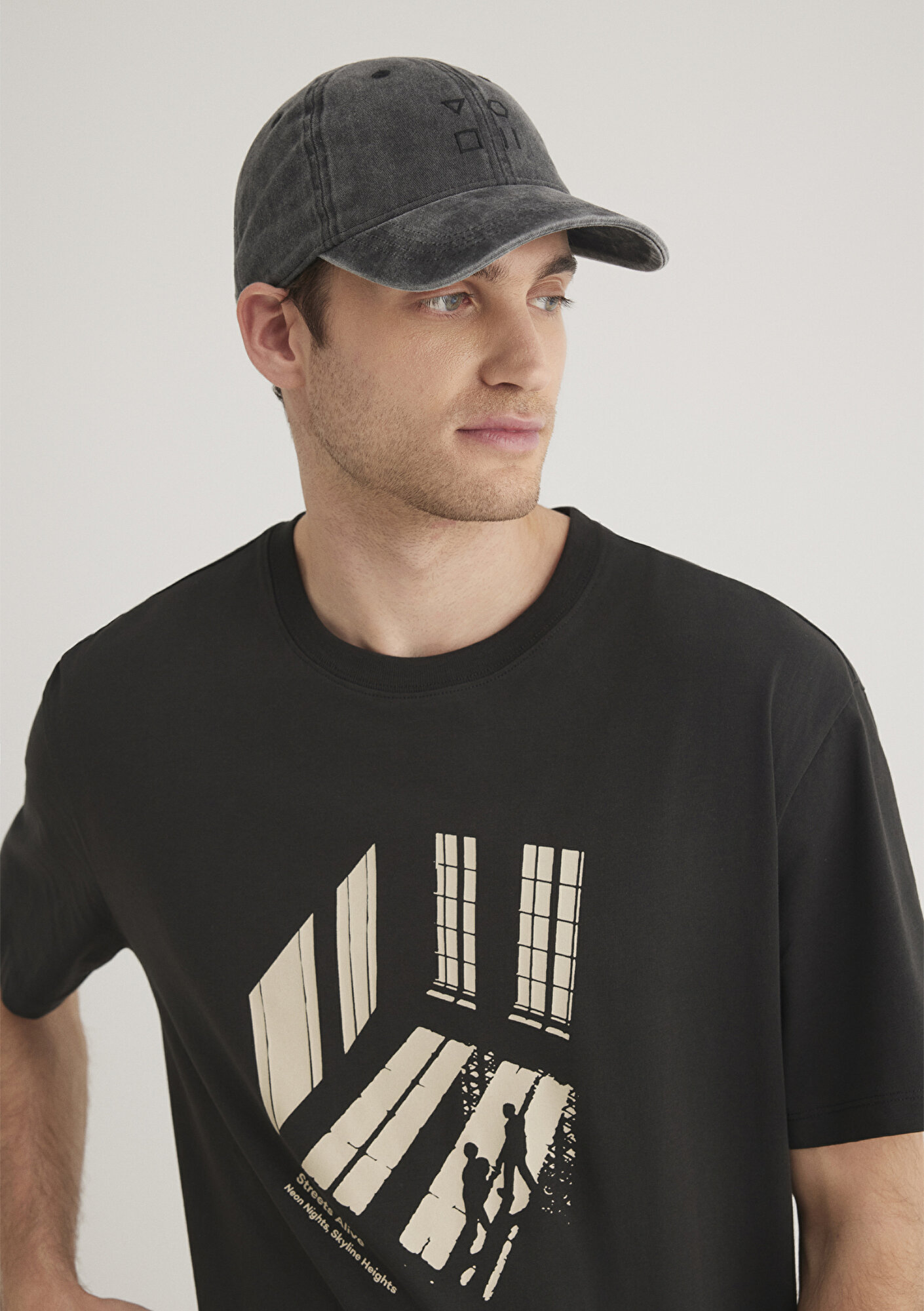  Mavi Antrasit Şapka 0911886-34314