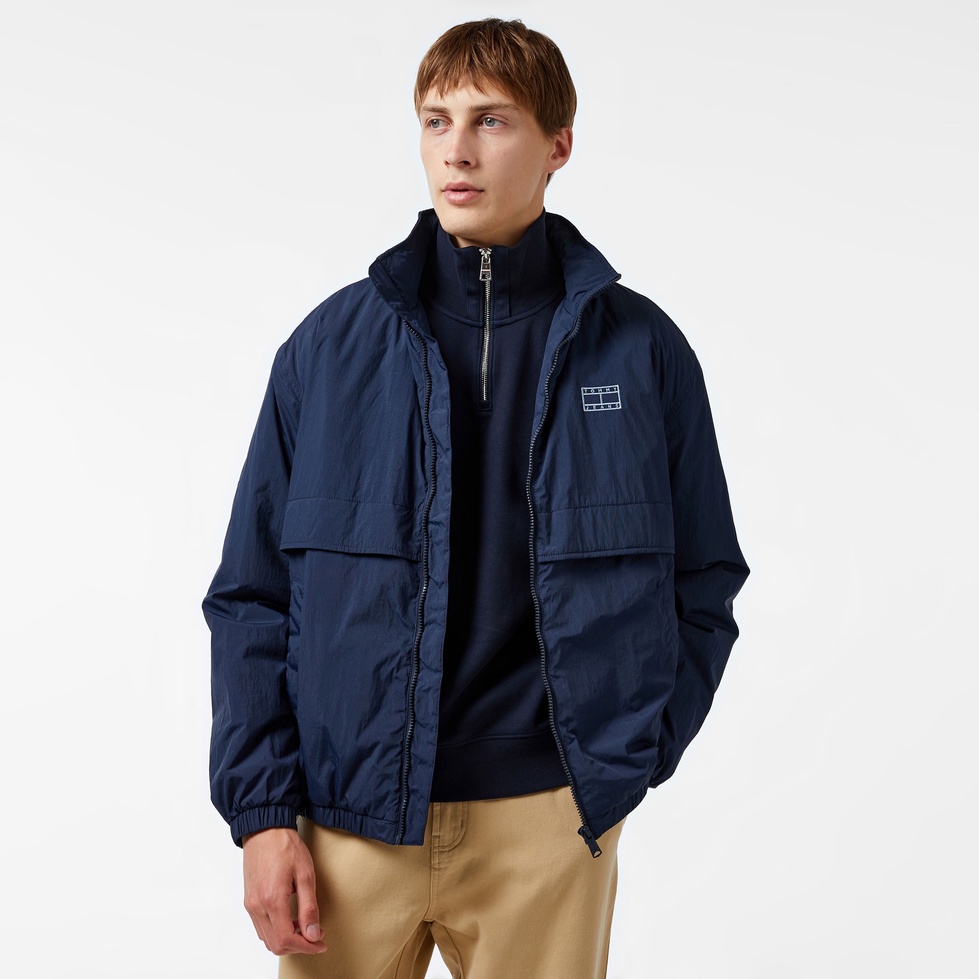 Tommy Hilfiger Erkek Mavi Ceket