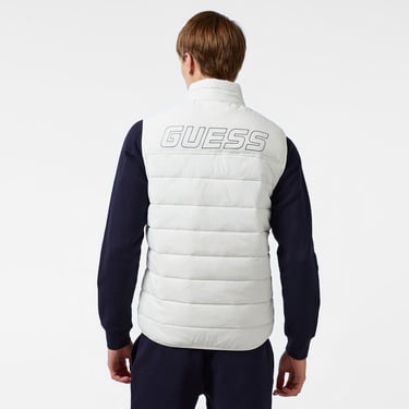  Guess Erkek Beyaz Yelek