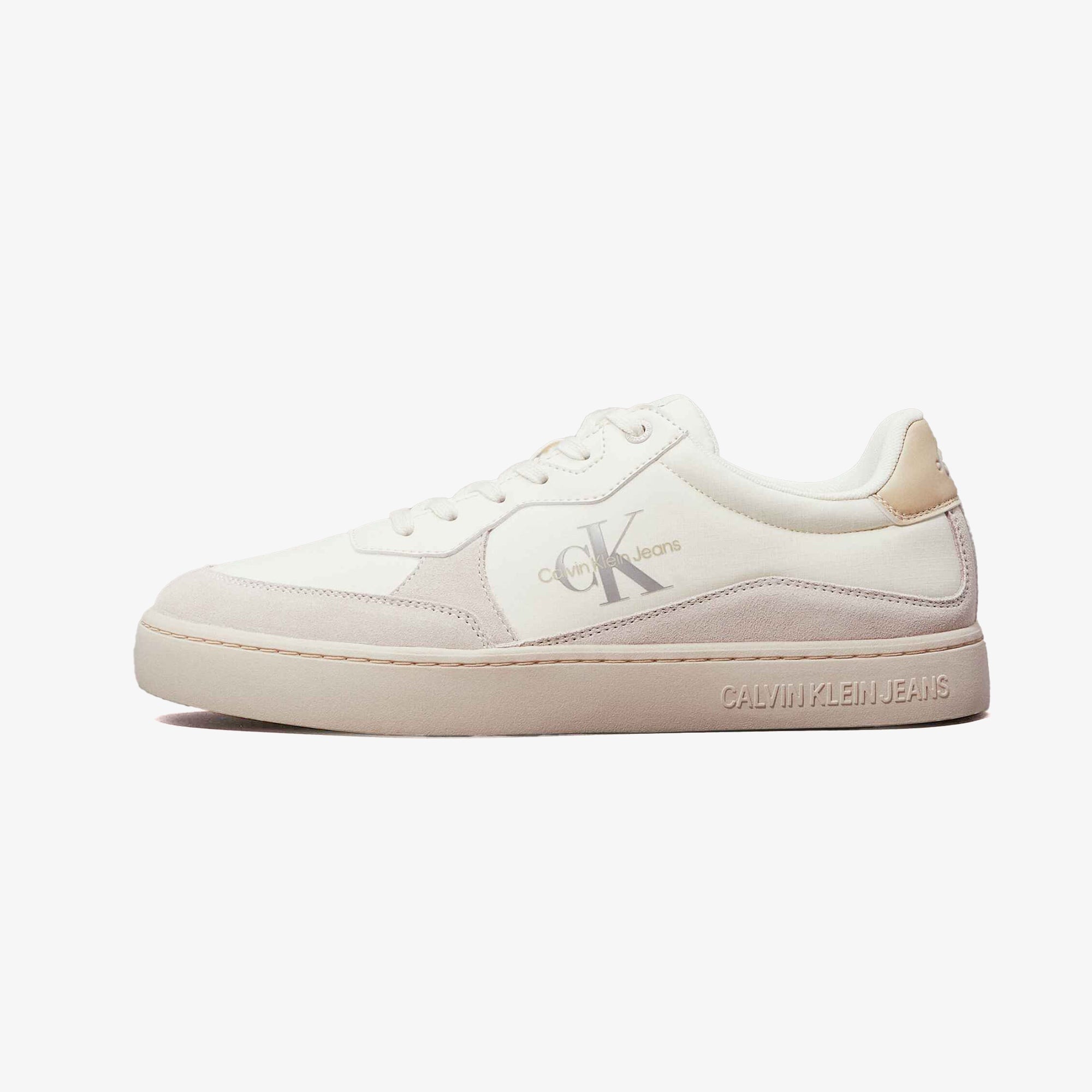 Calvin Klein Jeans Erkek Bej Sneaker