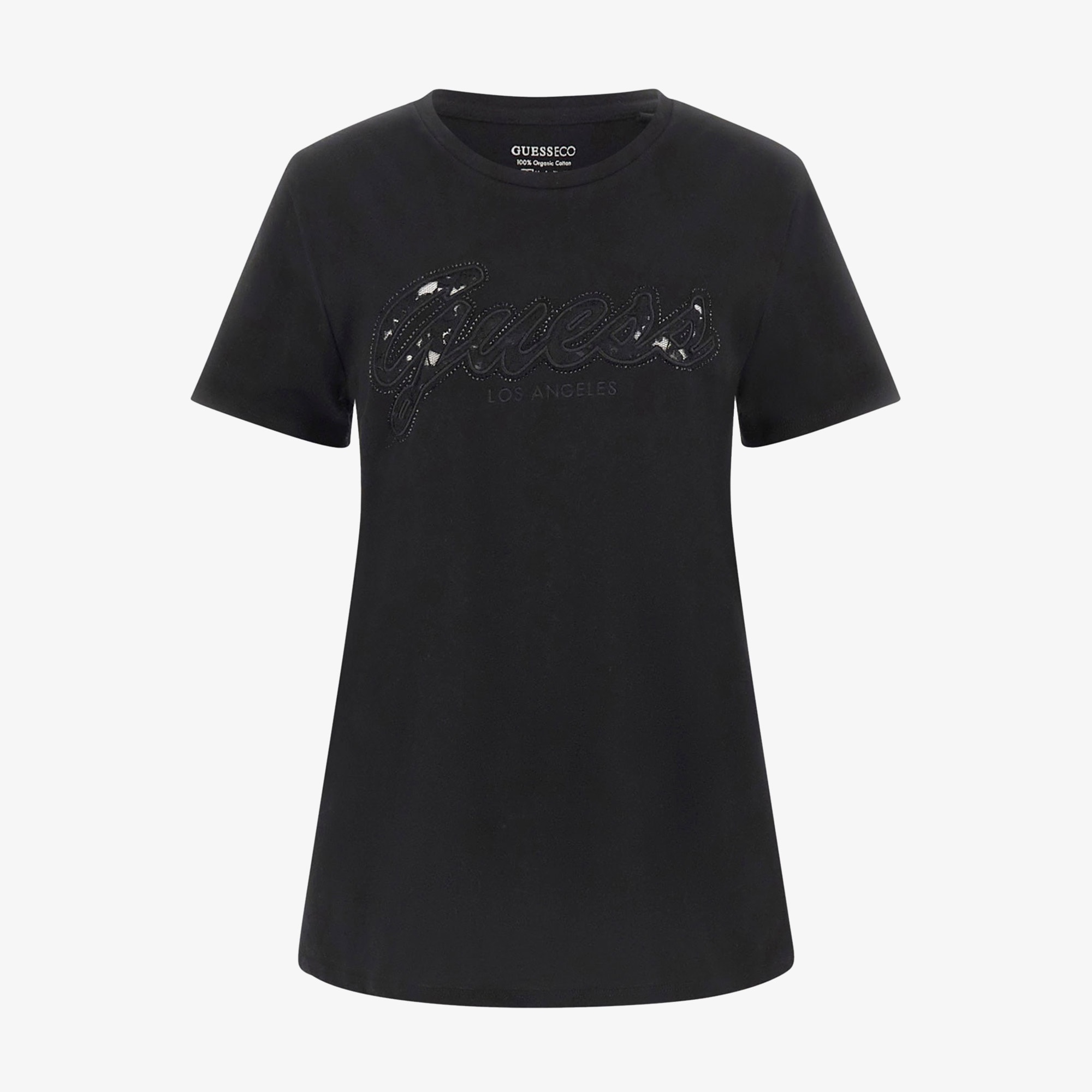 Guess Kadın Siyah T-Shirt