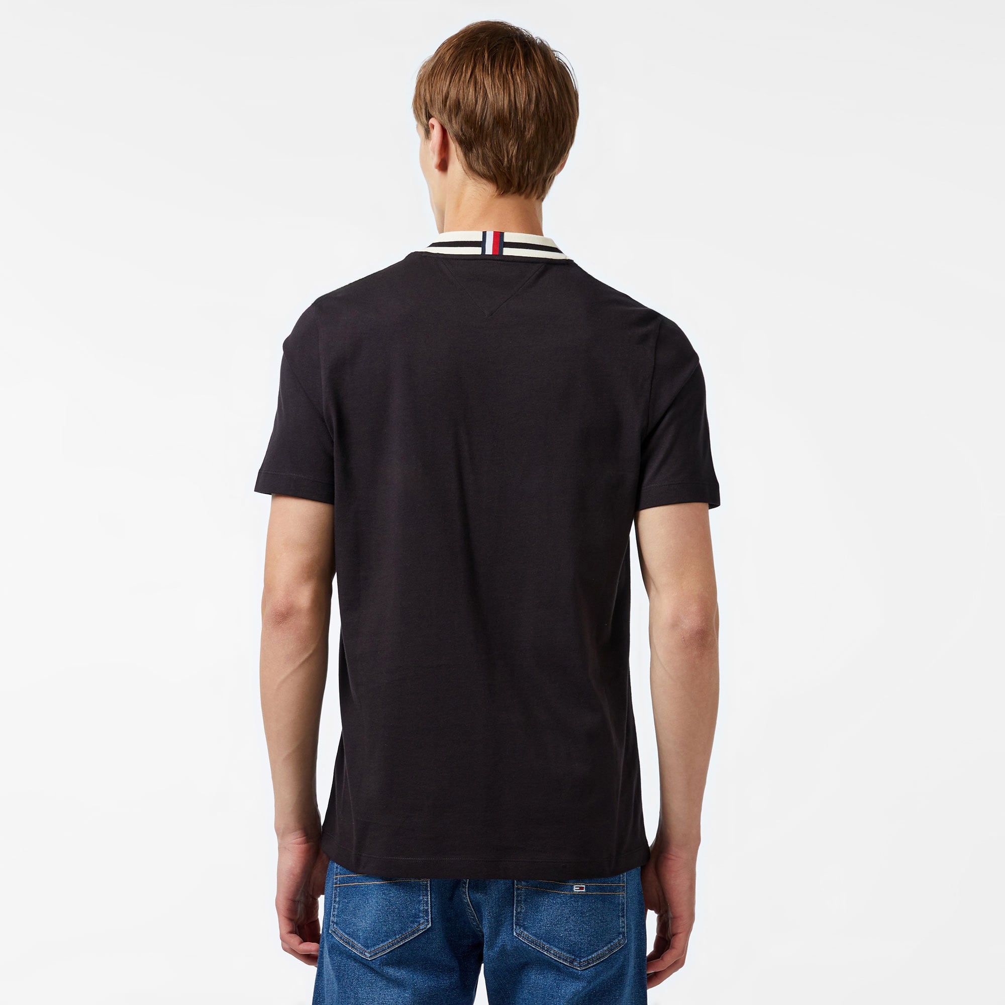 Tommy Hilfiger Erkek Siyah T-Shirt