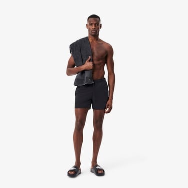  Lacoste Erkek Siyah Deniz Şortu