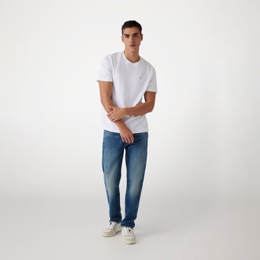  Guess Cn Patch Org Heavy 259 Erkek Beyaz T-Shirt