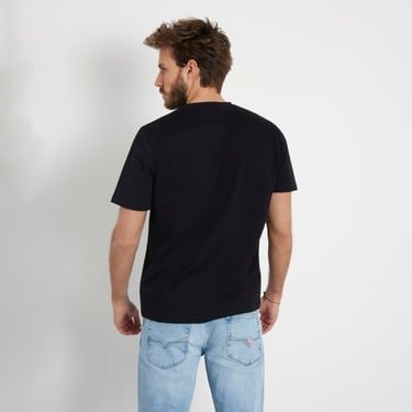  Guess Cn Patch Org Heavy 259 Erkek Siyah T-Shirt