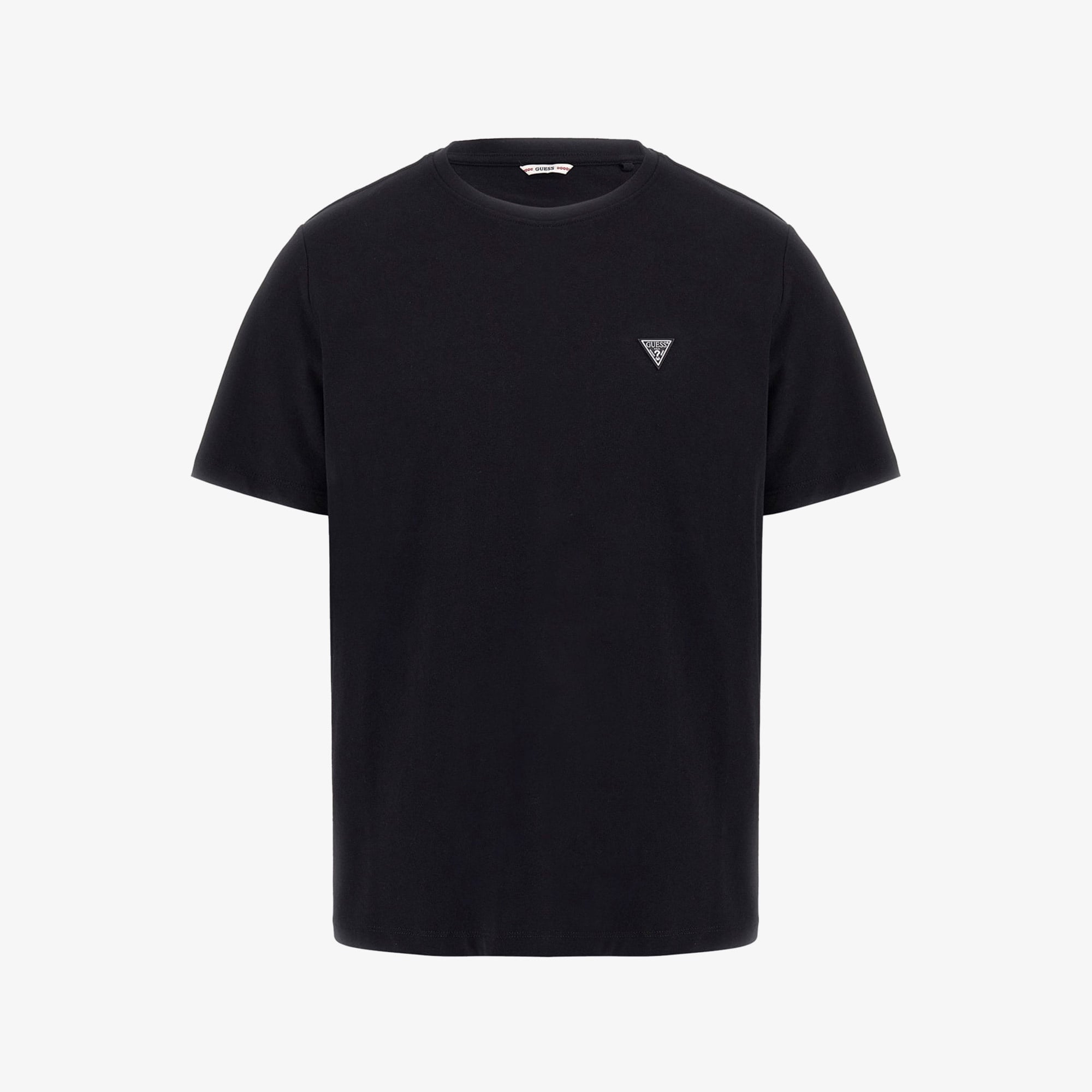 Guess Patch Regular Fit Erkek Siyah T-Shirt