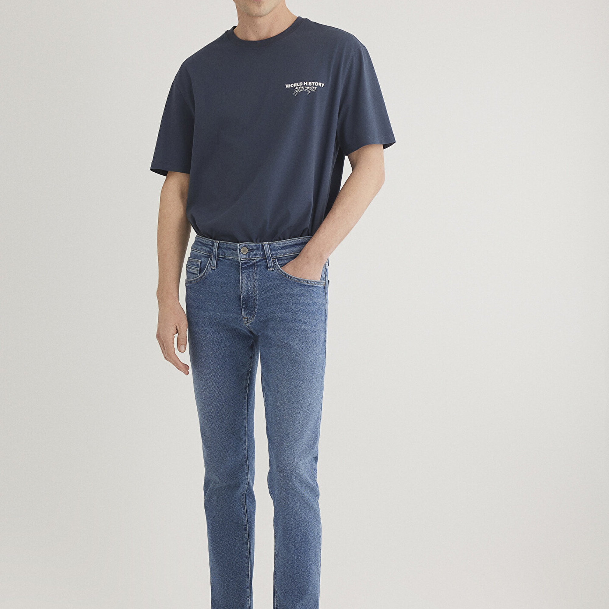 Mavi Jake 90lar TOKK İndigo Mavisi Jean Pantolon 0042286518