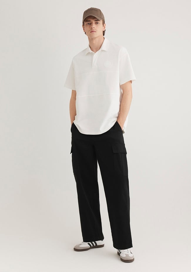  Mavi Siyah Kargo Pantolon 0010432-71379