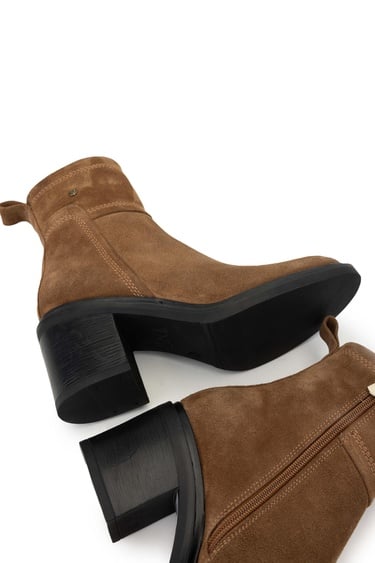  Tamer Tanca Kadın Hakiki Deri Vizon Topuklu Bot