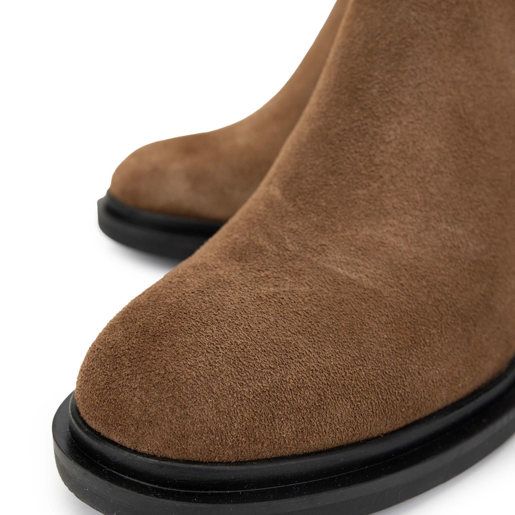 Tamer Tanca Kadın Hakiki Deri Vizon Topuklu Bot