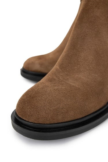  Tamer Tanca Kadın Hakiki Deri Vizon Topuklu Bot