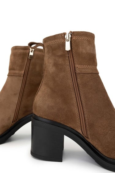  Tamer Tanca Kadın Hakiki Deri Vizon Topuklu Bot