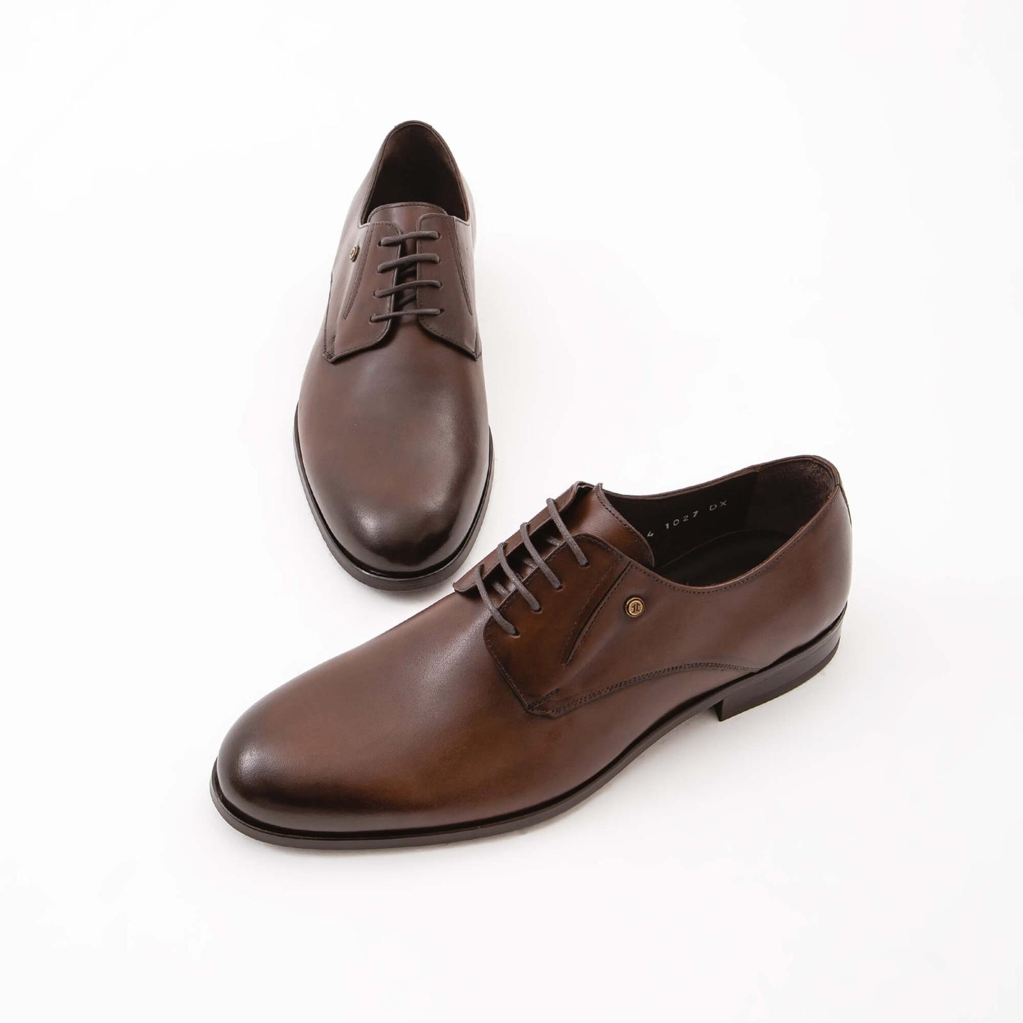 Tamer Tanca Erkek Hakiki Deri Kahverengi Klasik Ayakkabı