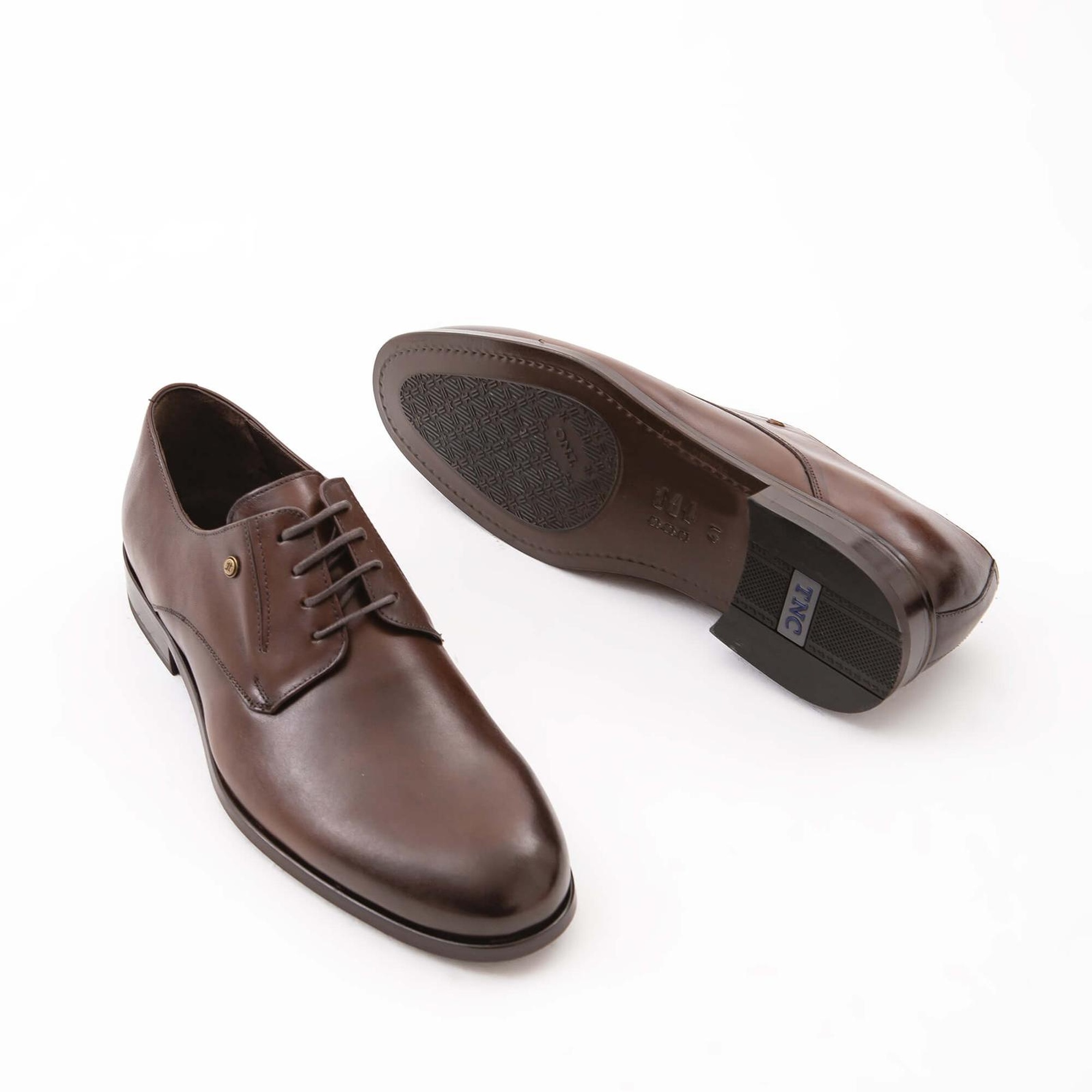 Tamer Tanca Erkek Hakiki Deri Kahverengi Klasik Ayakkabı