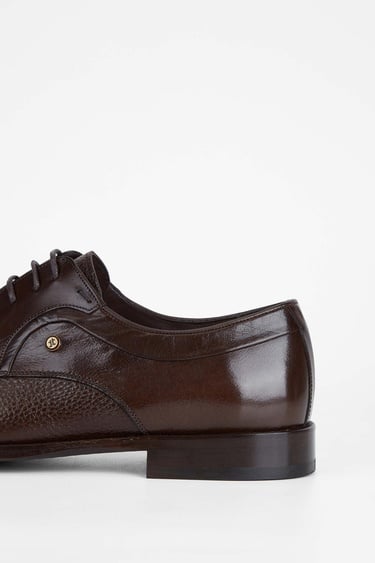  Tamer Tanca Erkek Hakiki Deri Kahverengi Klasik Ayakkabı