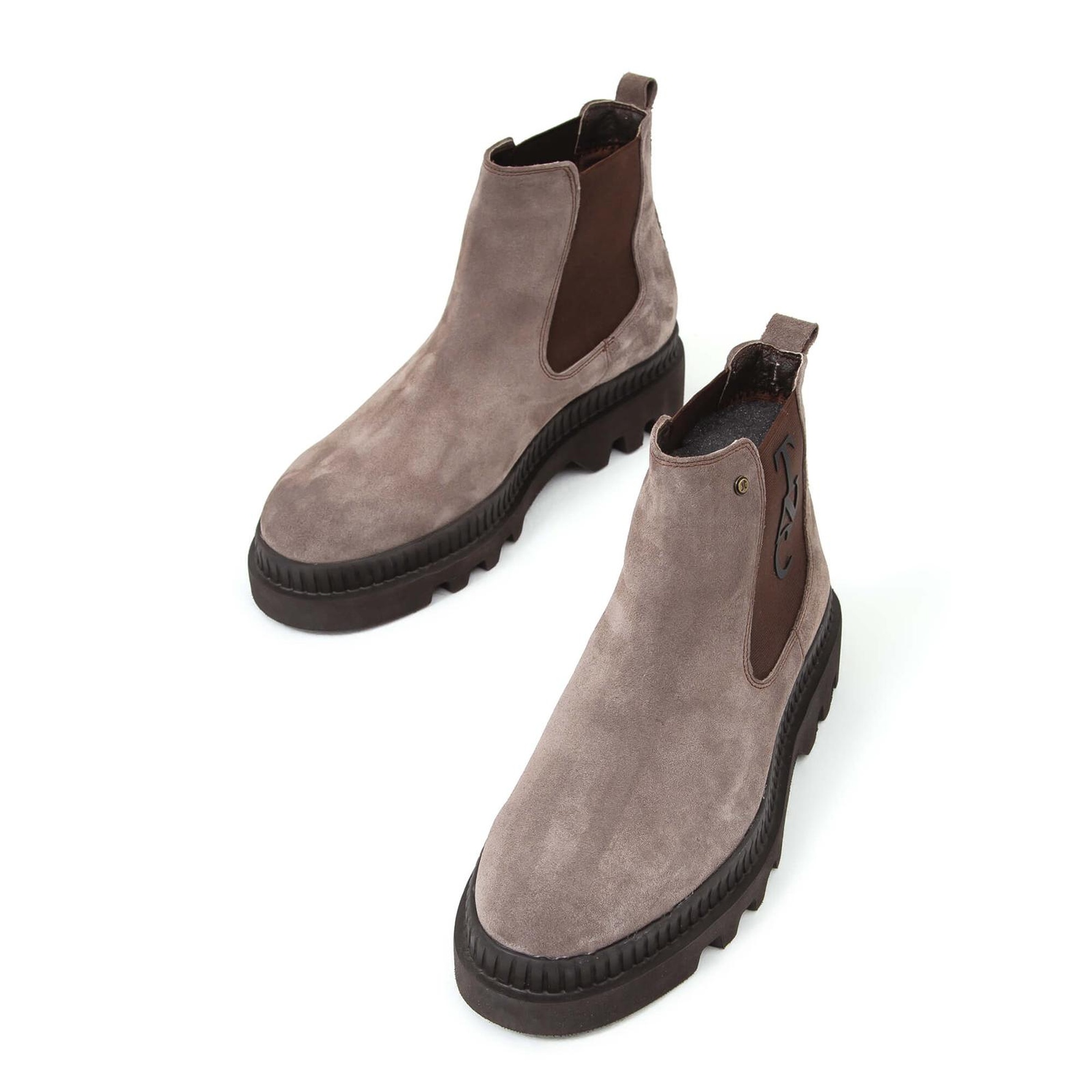 Tamer Tanca Erkek Hakiki Deri Kahverengi Casual Bot