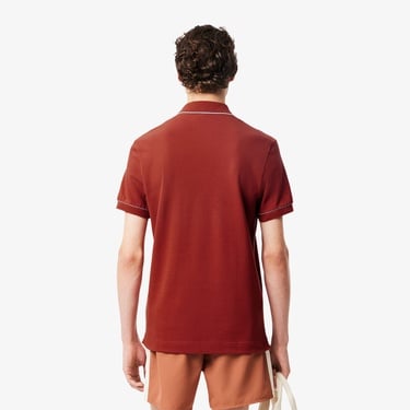  Erkek Regular Fit Organik Pamuk Kahverengi Paris Polo