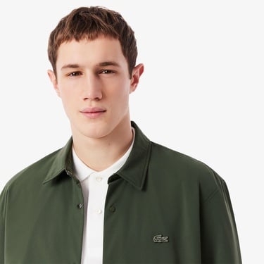  Lacoste Erkek Oversize Fit Haki Gömlek