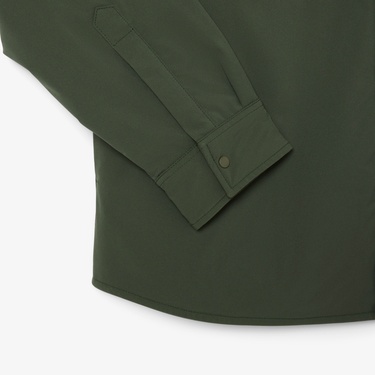  Lacoste Erkek Oversize Fit Haki Gömlek