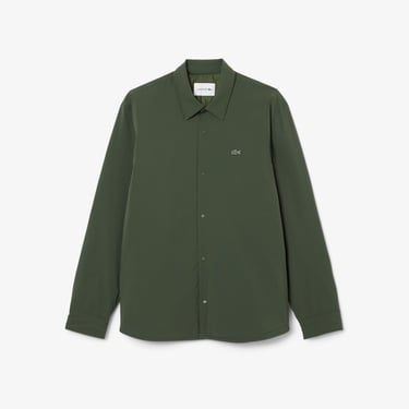  Lacoste Erkek Oversize Fit Haki Gömlek
