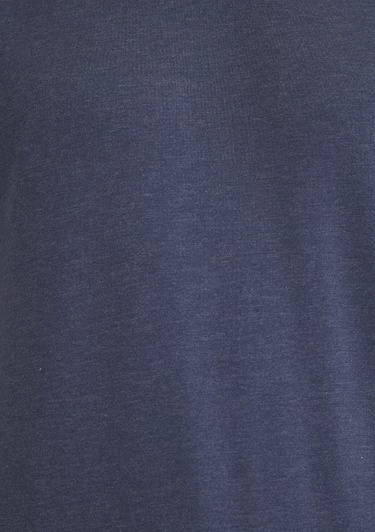  Mavi Stretch V Yaka Mavi Basic Tişört Fitted / Vücuda Oturan Kesim 061748-18790