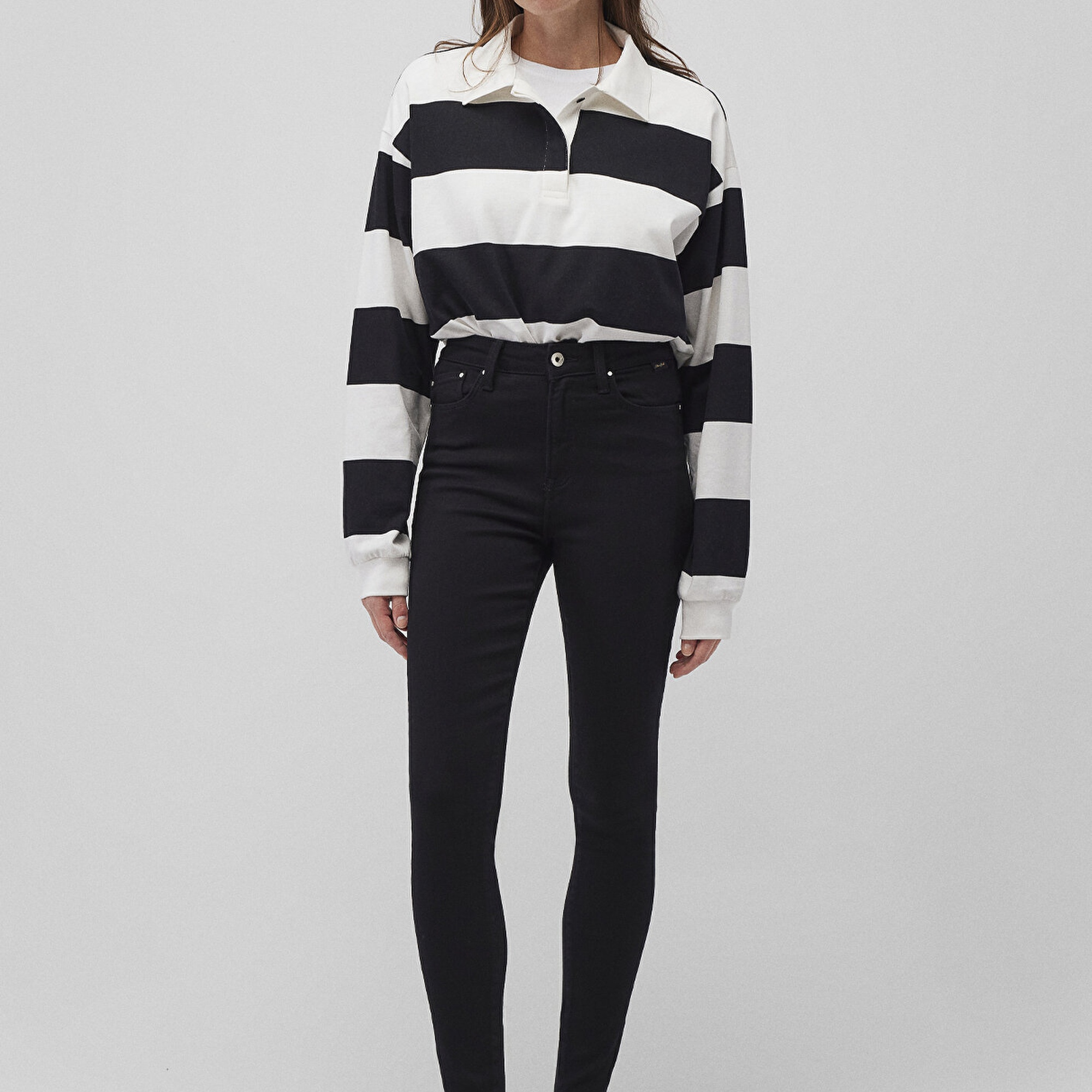 Mavi Serenay Gold Shape Siyah 100980-35248