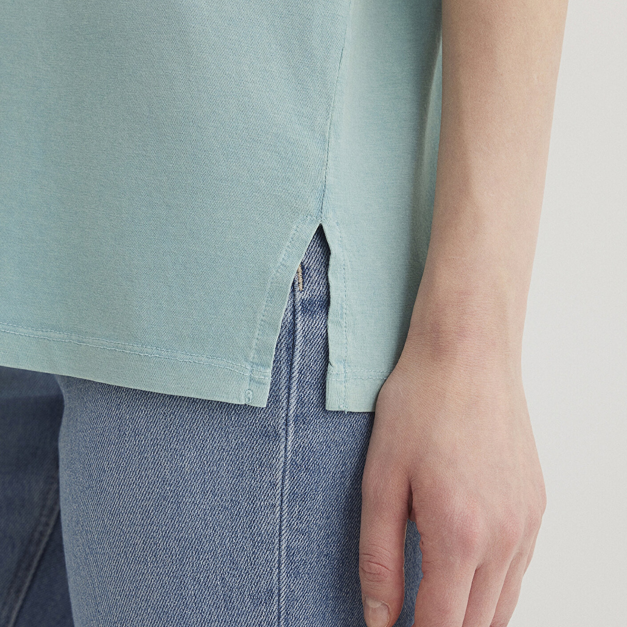 Mavi Mavi Baskılı İstanbul Tişört Loose Fit / Bol Rahat Kesim 1601176-34078