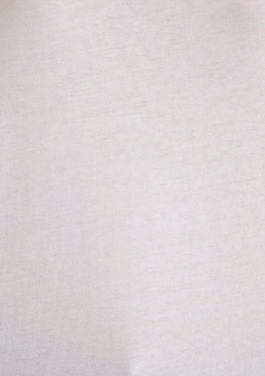  Mavi V Yaka Beyaz Basic Tişört Regular Fit / Normal Kesim 166248-620