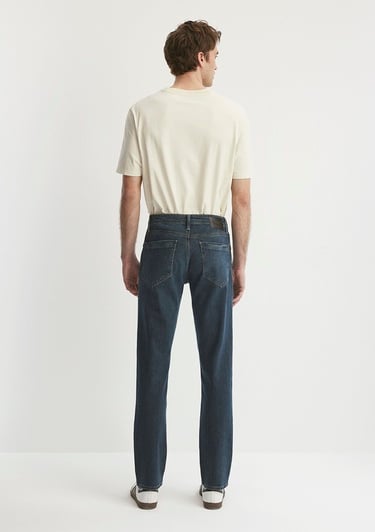  Mavi Martin Mavi Black Puslu Koyu Mavi Jean Pantolon 0037828186