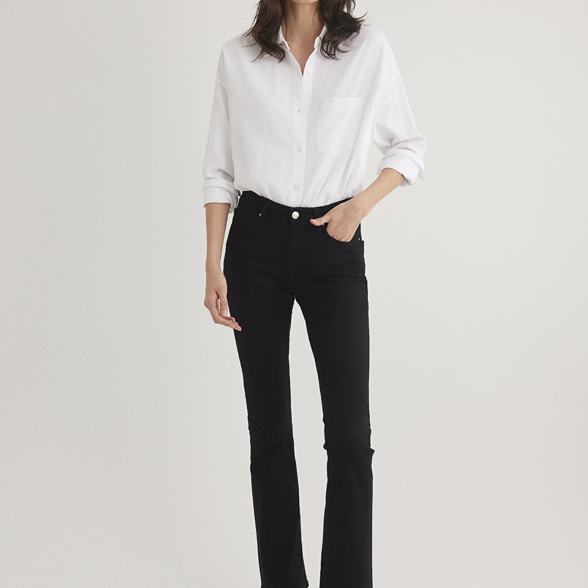 Mavi Molly Casual Siyah Jean Pantolon 1013624623