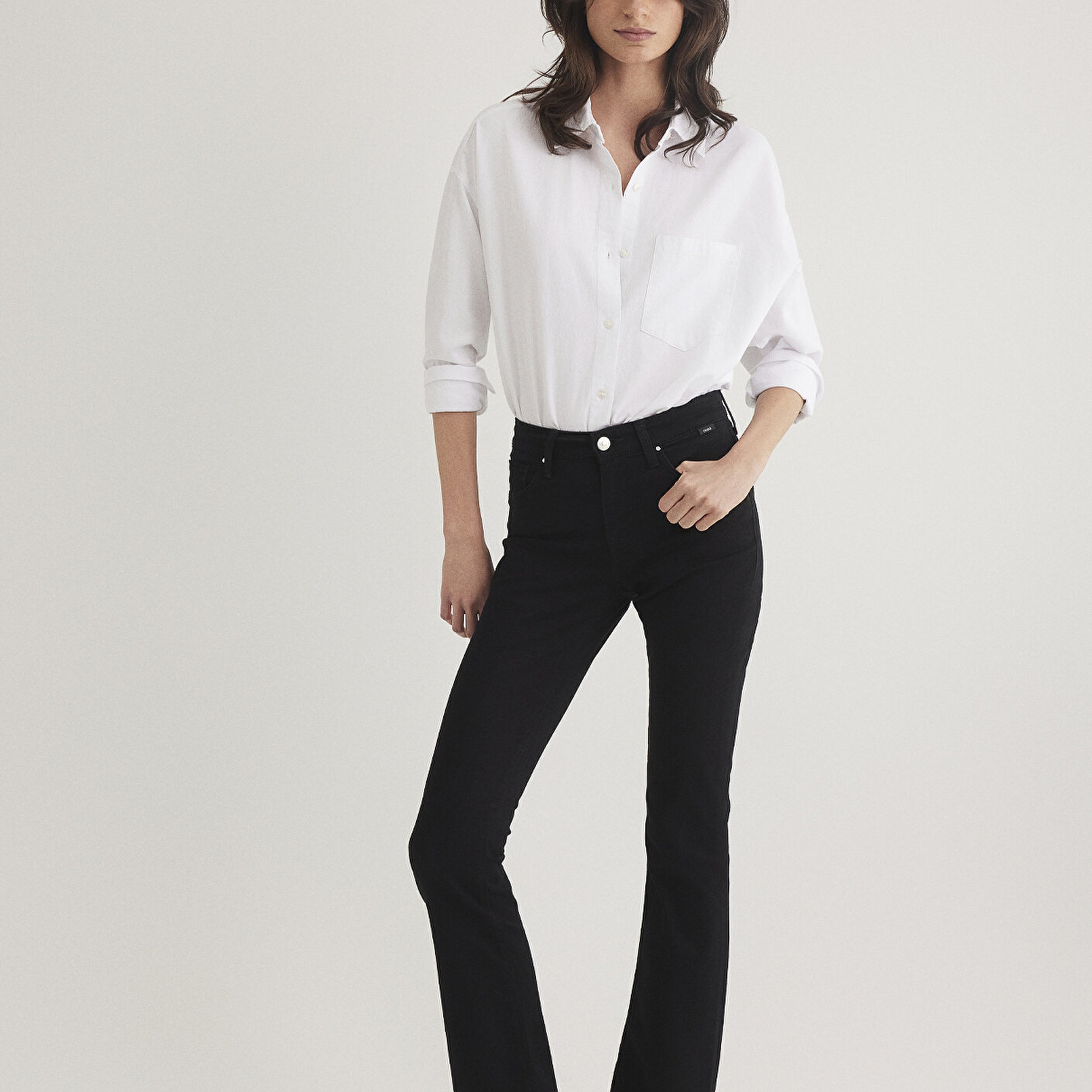 Mavi Molly Casual Siyah Jean Pantolon 1013624623