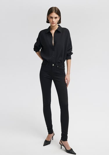  Mavi Alissa Gold Klasik Siyah Jean Pantolon 1067822002