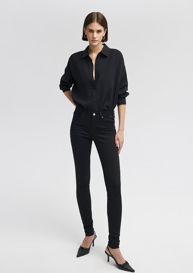  Mavi Alissa Gold Klasik Siyah Jean Pantolon 1067822002