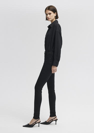  Mavi Alissa Gold Klasik Siyah Jean Pantolon 1067822002