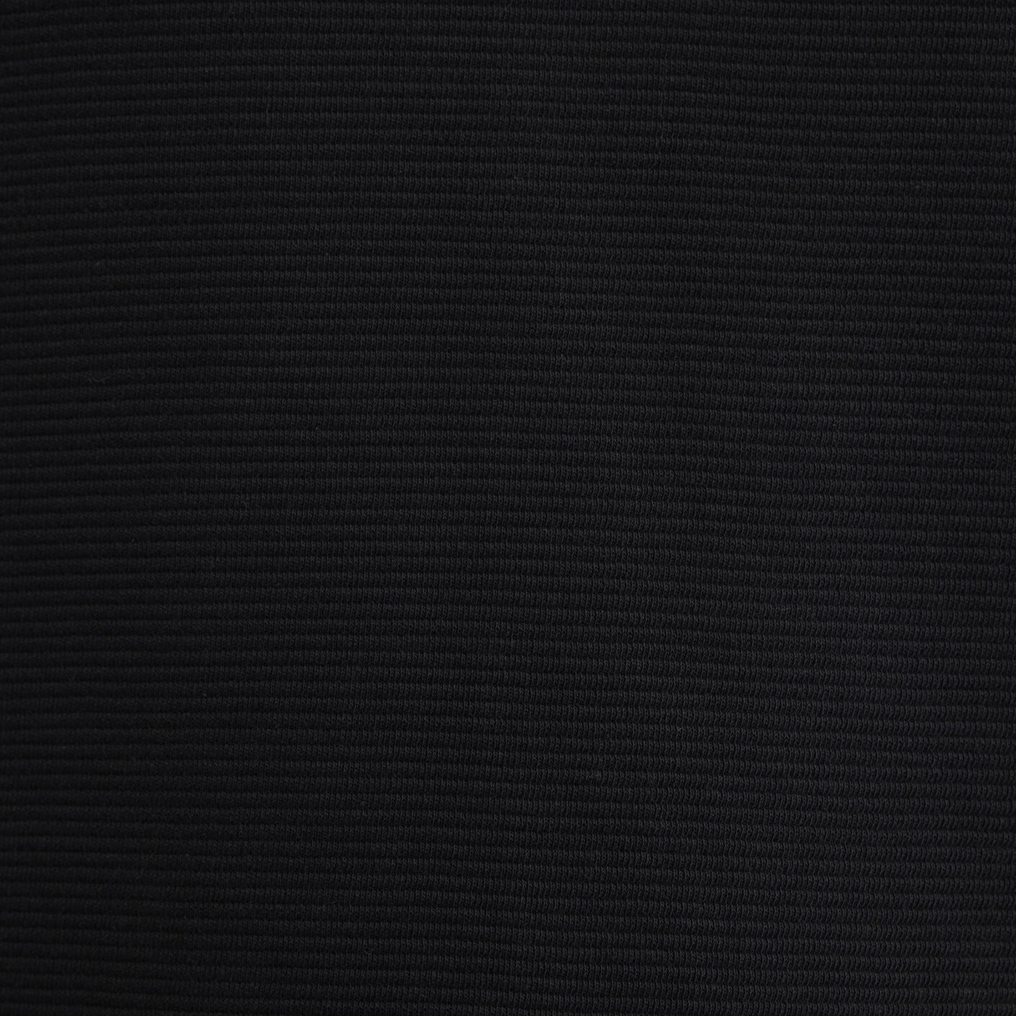 Mavi Uzun Kollu Dokulu Siyah Tişört Slim Fit / Dar Kesim 064622-21842