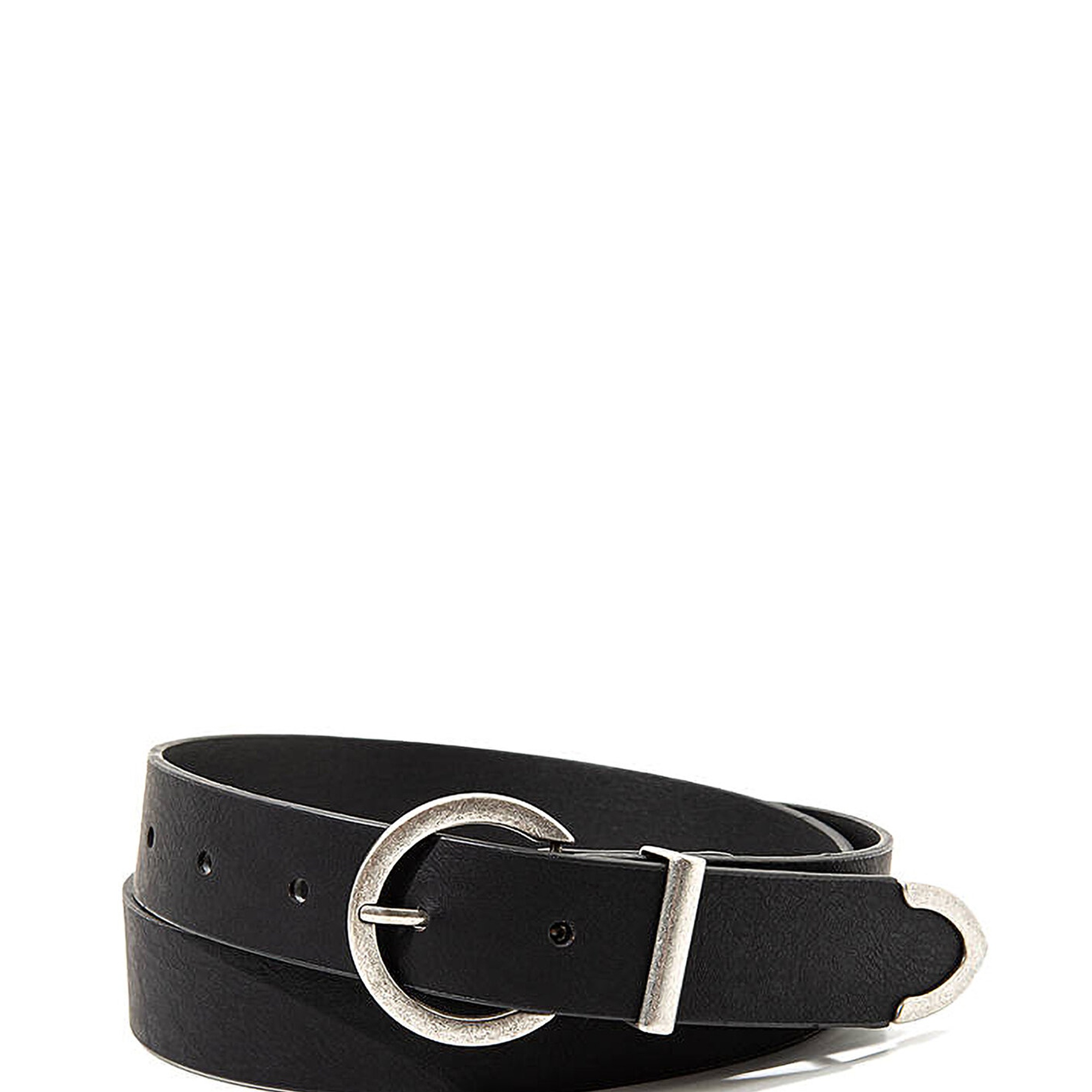 Mavi Metal Tokalı Suni Deri Siyah Kemer 196034-900