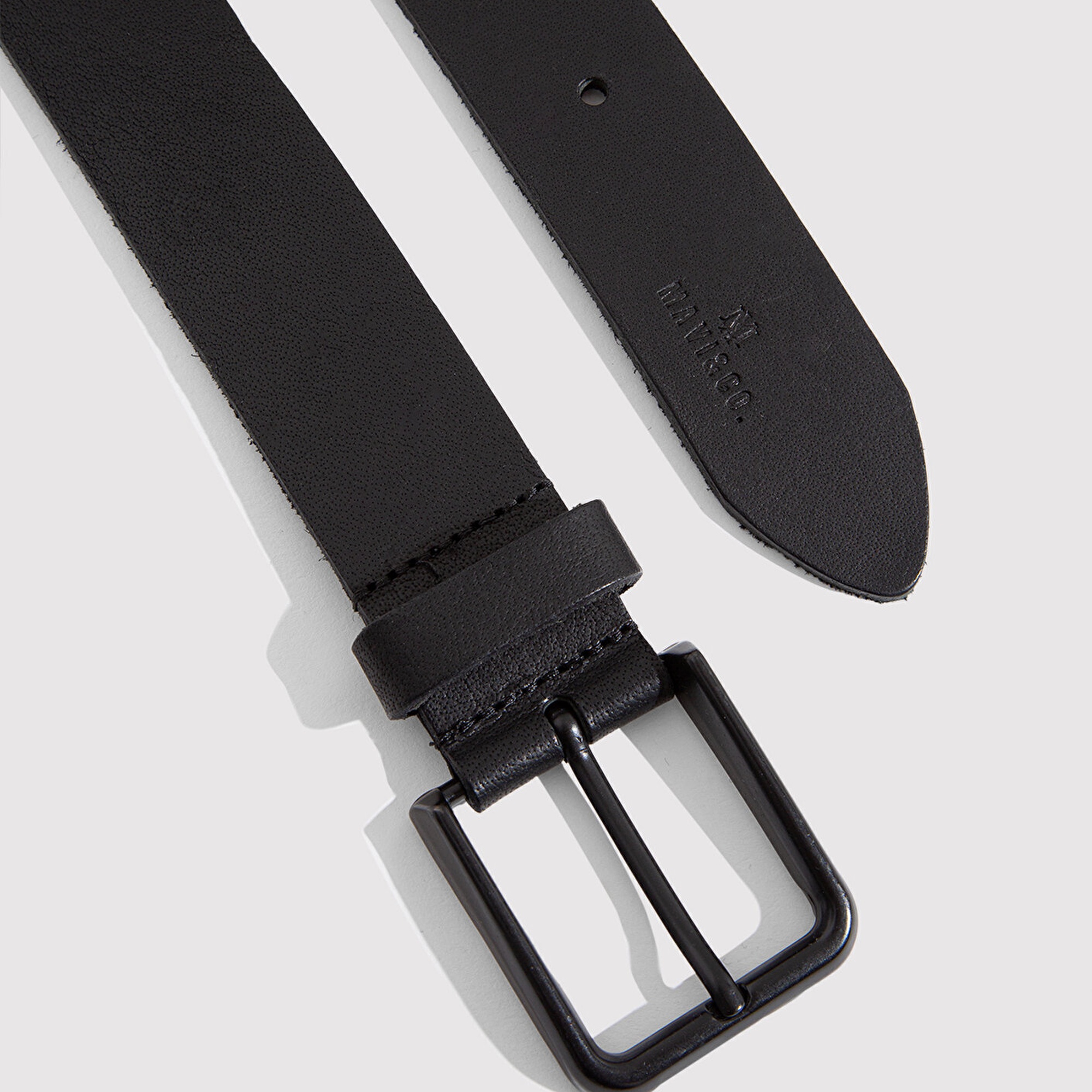 Mavi Siyah Deri Kemer 092495-900