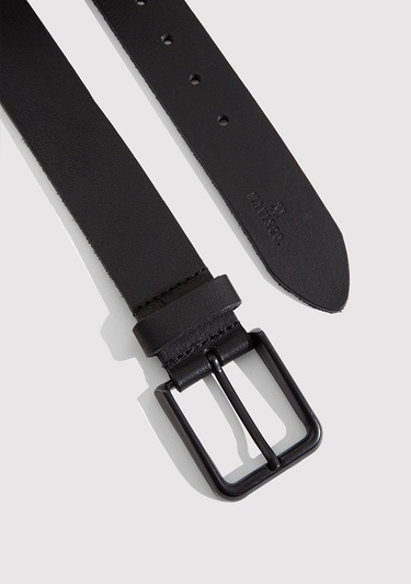  Mavi Siyah Deri Kemer 092495-900