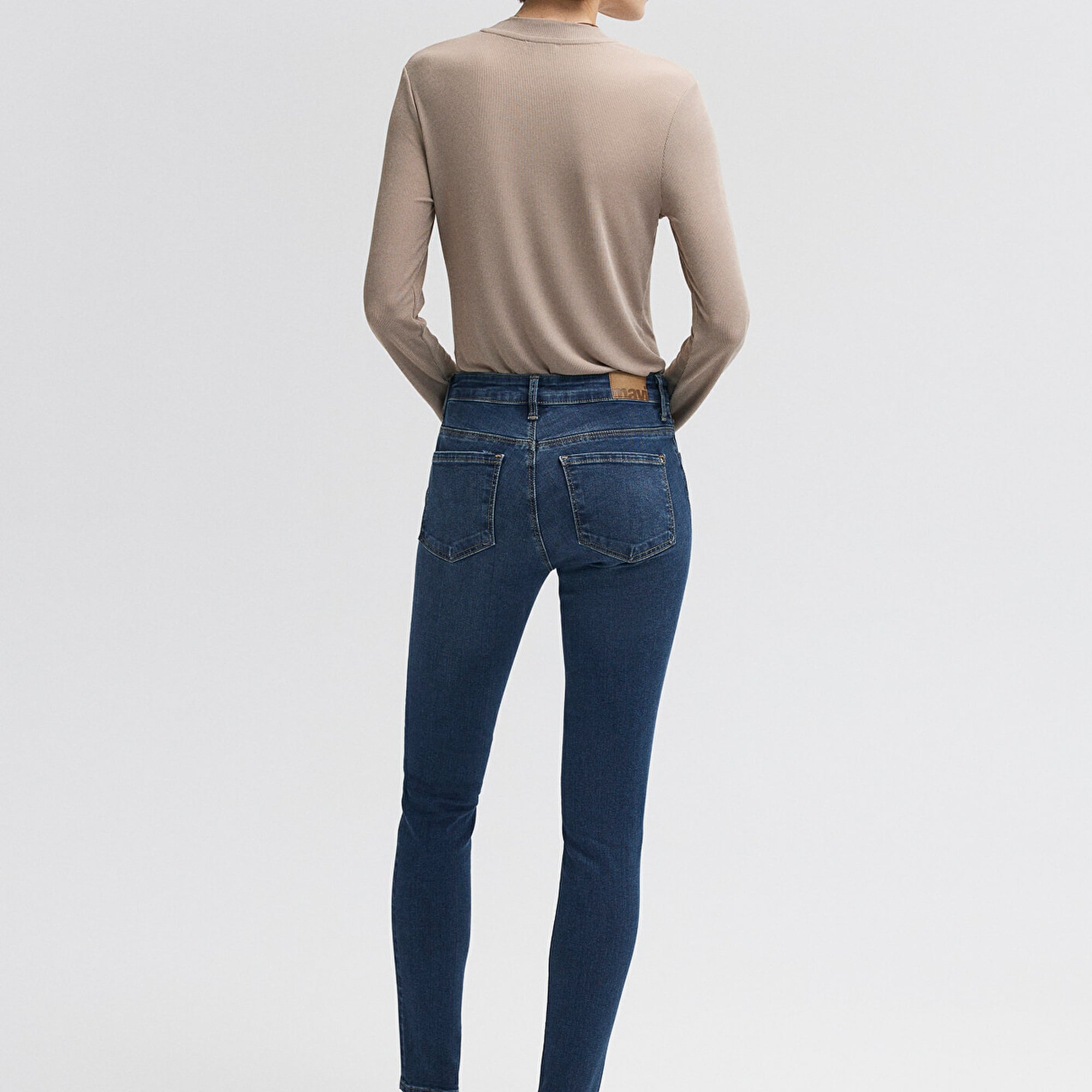 Mavi Alissa Casual Koyu Mavi Jean Pantolon 1067835246