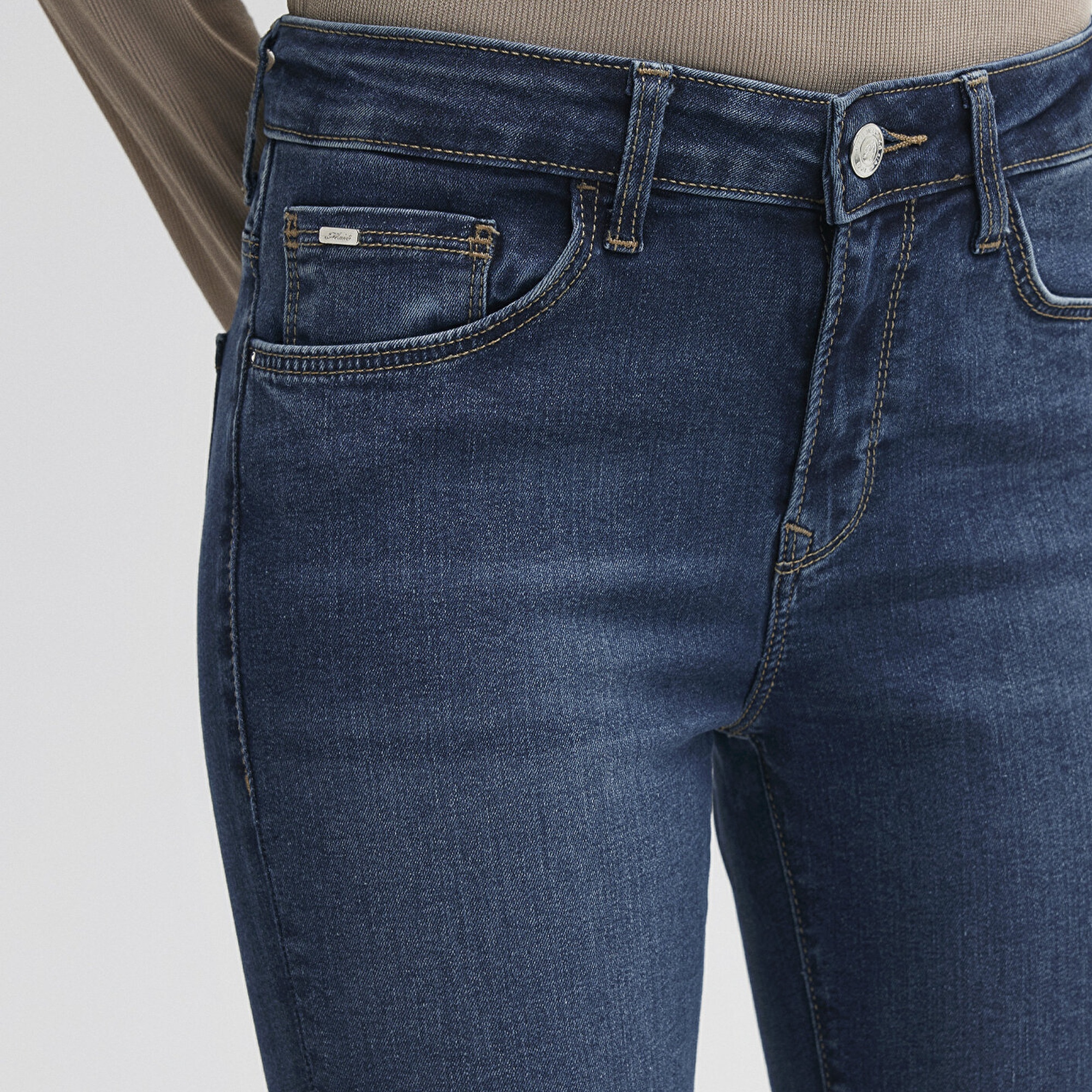 Mavi Alissa Casual Koyu Mavi Jean Pantolon 1067835246