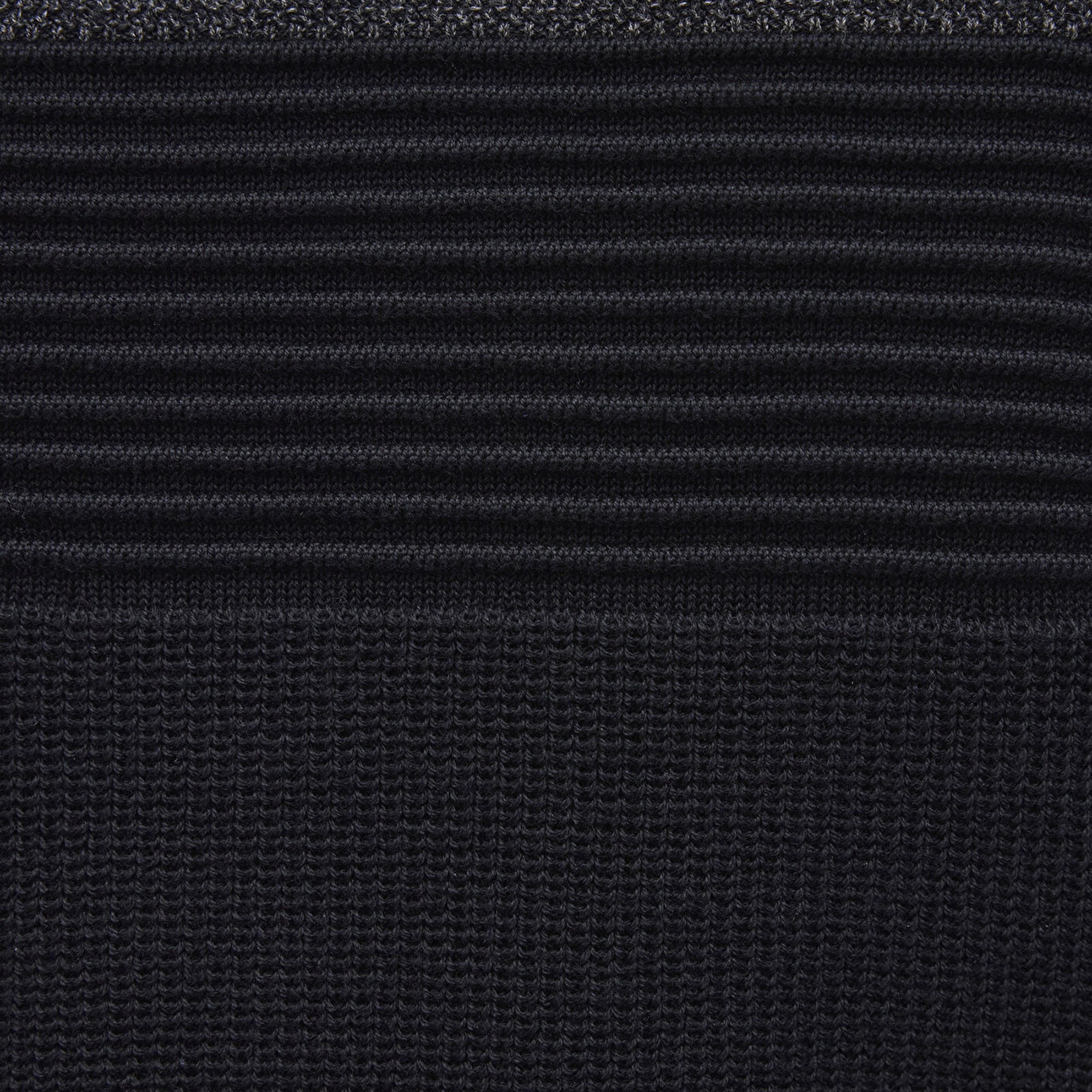 Mavi Blok Renkli Bisiklet Yaka Kazak Fitted / Vücuda Oturan Kesim 070377-900