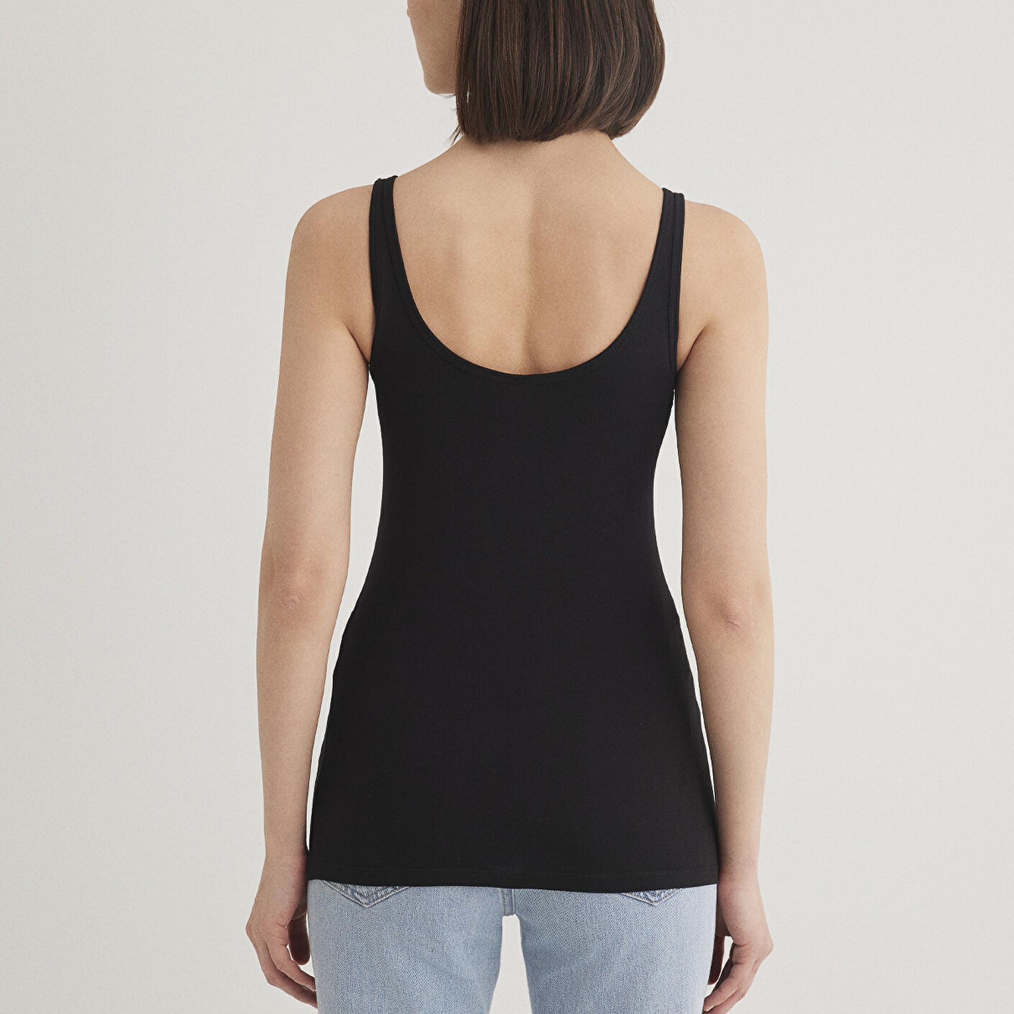 Mavi Siyah Basic Stretch Atlet Fitted / Vücuda Oturan Kesim 164156-900